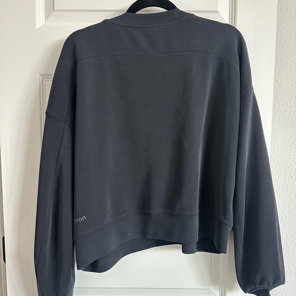 Lululemon Softstreme Perfectly Oversized Cropped Crew - Picture 2 of 5